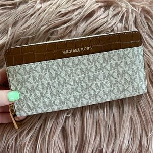Michael Kors monogram wallet